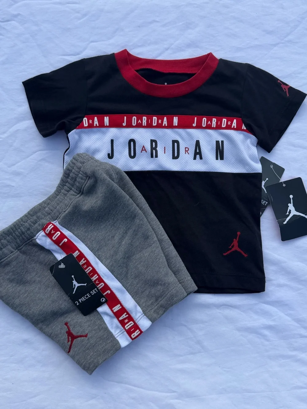 Jordan Boys Infant 2pc Short Set - 18M